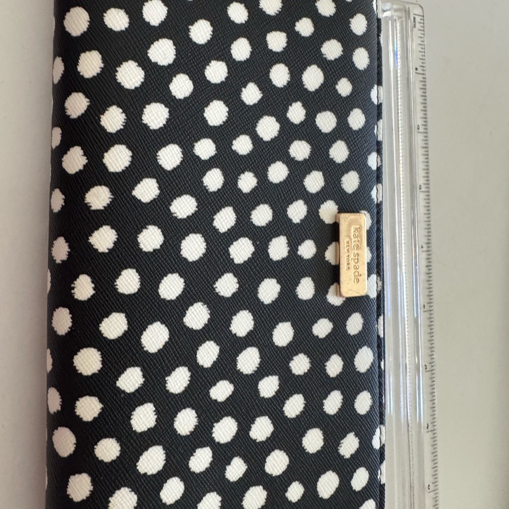 Kate Spade Polka Dot Black and White Wallet - Picture 4 of 6